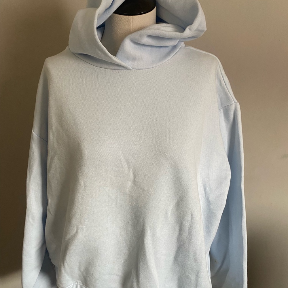 a new day Women's Light Blue Hoodie Sweater